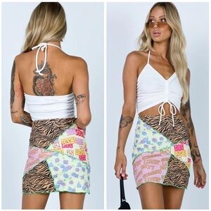 PRINCESS POLLY This And That Mini Skirt